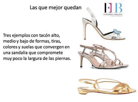 Estas son las mejores. ¿Te parecen muy elegantes? Busca las tuyas de estas características. Cómo elegir las sandalias que más alargan tus piernas