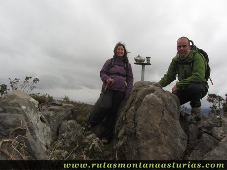 Cima de Santo Medero, Techo del concejo de Noreña