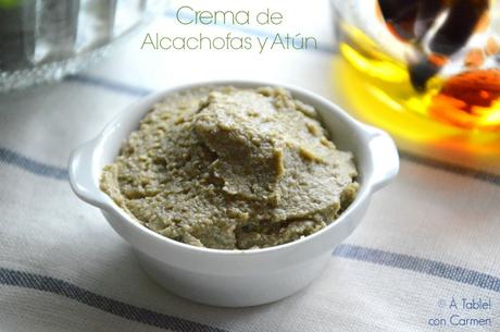 Crema de Alcachofas y Atún