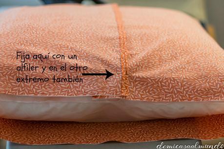 cojín envolvente diy