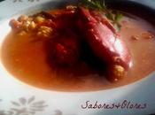 Sopa bogavante rape .....ocasiones importantes familia