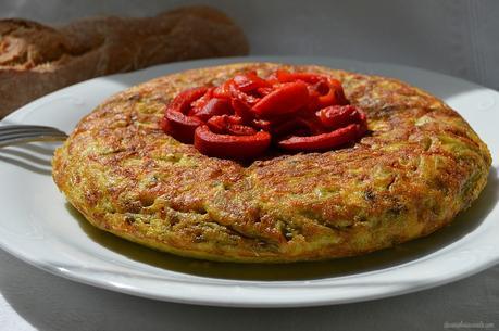 Tortilla de grelos