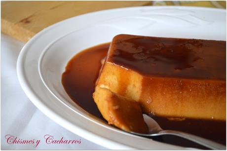 Flan de Turrón