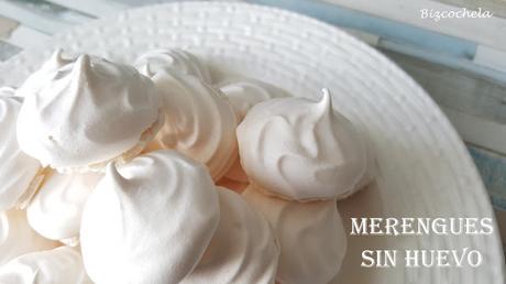 MERENGUES SIN HUEVO?