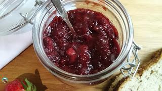 Mermelada casera de fresas