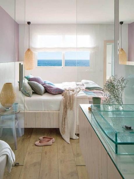 Distribucion alargada. Como sacarle el maximo provecho Baño acristalado