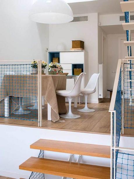 Distribucion alargada. Como sacarle el maximo provecho salon a doble altura