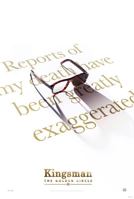 Primer afiche de Kingsman: The Golden Circle