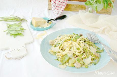 Pasta primavera, frescor y aroma en tu plato