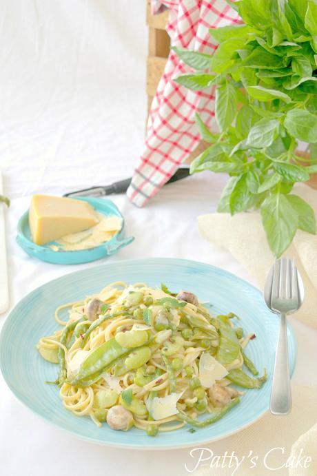 Pasta primavera, frescor y aroma en tu plato