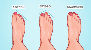 tipos de pie