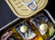 Caballa marinada mahonesa citricos