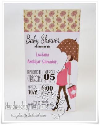 Invitación Baby Shower - Carnations in Bloom!! - Baby Shower Invitation.