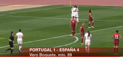 La selección de España femenina se impuso a Portugal (1-4), crónica y goles.