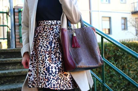 MIS LOOKS - FALDA ANIMAL PRINT
