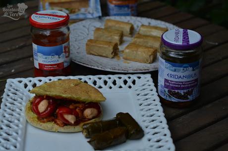 Gyros rellenos de guindillas con queso feta y aceitunas kalamata con tomate seco tererecetas 04