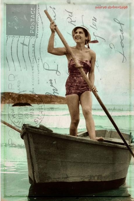 Más ideas para restaurar fotos antiguas: efecto postal