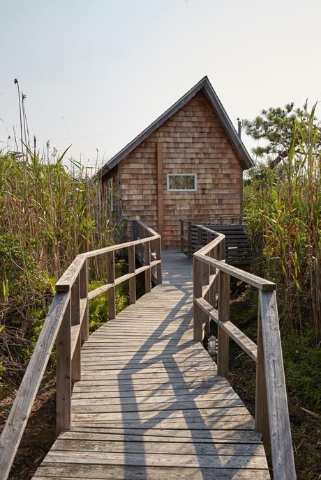 Una casa increible en Fire Island New York