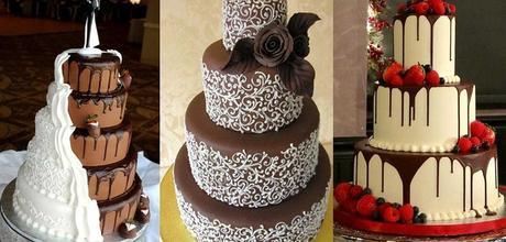 decoración de pasteles de chocolate