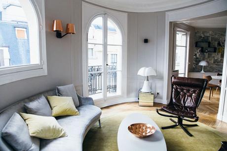 Apartamento chic parisino con buenas ideas