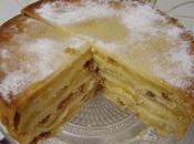Placinta clatite cumere ricotta (crepes pastel manzana requesón)