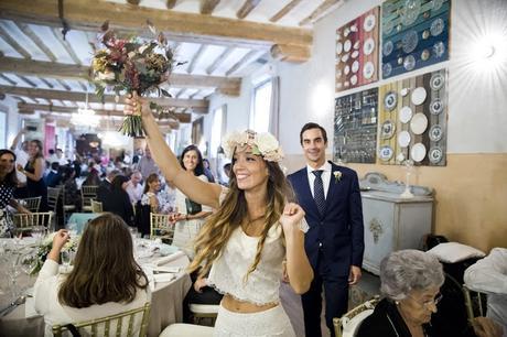 La boda boho chic de Débora y Palen en Soto de Bruil