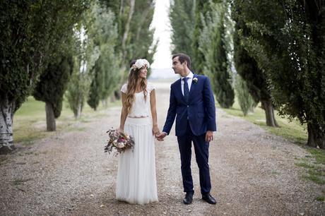 La boda boho chic de Débora y Palen en Soto de Bruil