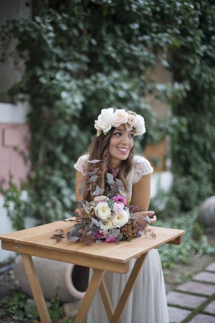 La boda boho chic de Débora y Palen en Soto de Bruil