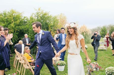 La boda boho chic de Débora y Palen en Soto de Bruil