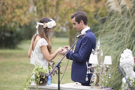 La boda boho chic de Débora y Palen en Soto de Bruil