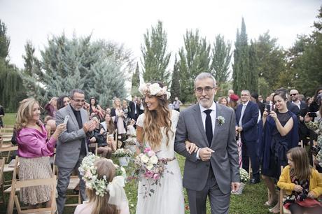 La boda boho chic de Débora y Palen en Soto de Bruil