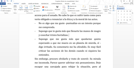 Cómo poner guiones de diálogo en Word de forma automática