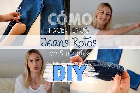 DIY - JEANS ROTOS