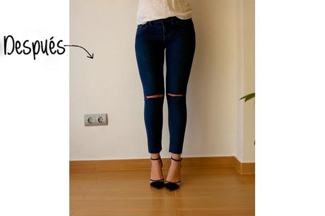 DIY - JEANS ROTOS