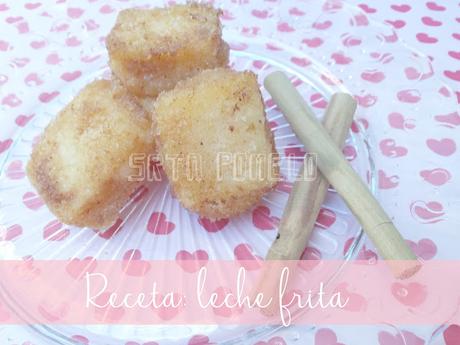 Receta: leche frita.