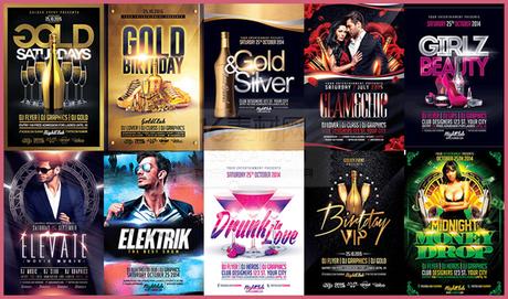 30 Flyers Gratis de Calidad Premium en PSD