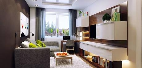 Decorar una sala pequeña