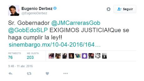 Eugenio Derbez Carreras justicia