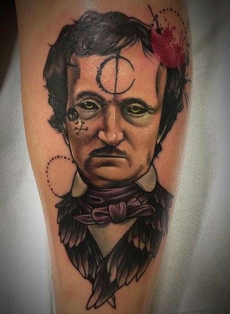 Book & Tattoos: Homenaje a un genio de la literatura, Edgar Allan Poe.