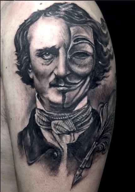 Book & Tattoos: Homenaje a un genio de la literatura, Edgar Allan Poe.