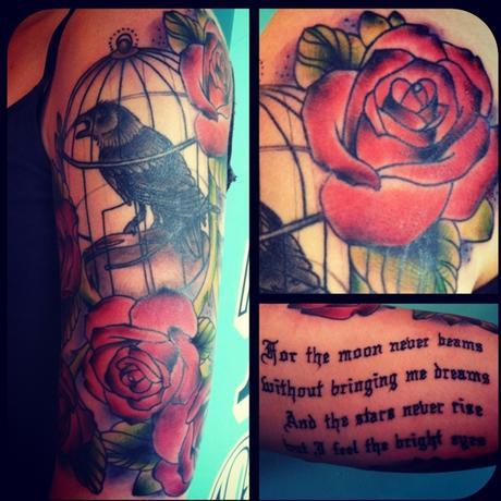 Book & Tattoos: Homenaje a un genio de la literatura, Edgar Allan Poe.