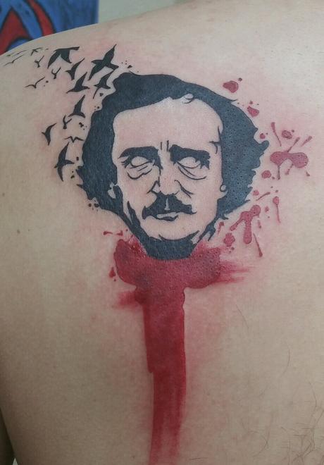 Book & Tattoos: Homenaje a un genio de la literatura, Edgar Allan Poe.