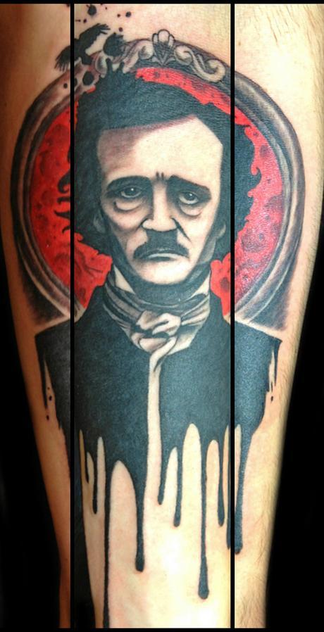 Book & Tattoos: Homenaje a un genio de la literatura, Edgar Allan Poe.
