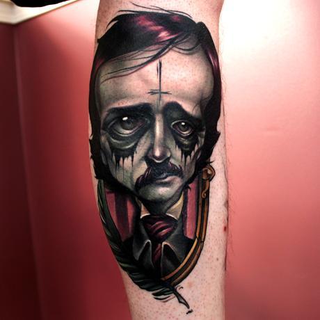 Book & Tattoos: Homenaje a un genio de la literatura, Edgar Allan Poe.