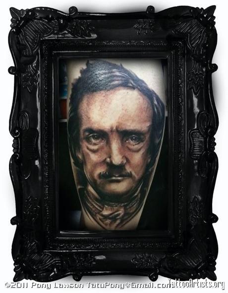 Book & Tattoos: Homenaje a un genio de la literatura, Edgar Allan Poe.