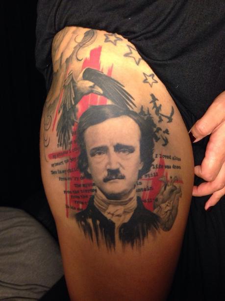 Book & Tattoos: Homenaje a un genio de la literatura, Edgar Allan Poe.
