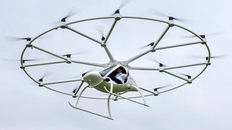 Volocopter: El Primer drone de transporte humano se convierte en realidad
