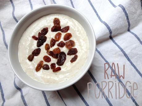 Raw Porridge (Porridge crudivegano)