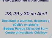 Jornadas Cielos sobre enseñanza divulgación astronomía