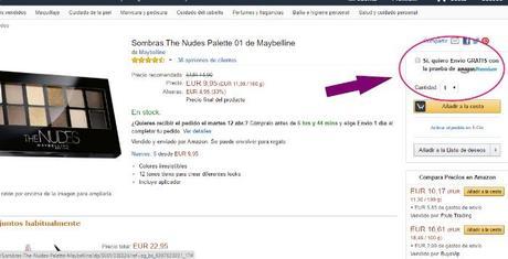 Sale a cuenta Amazon Premium amazon